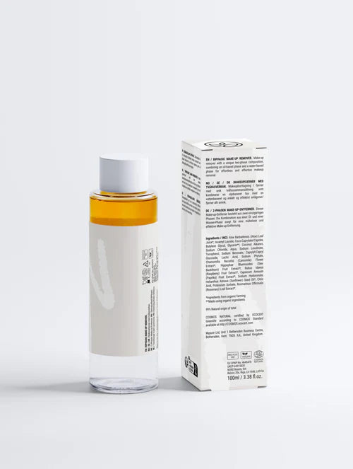 Two-phase makeup remover