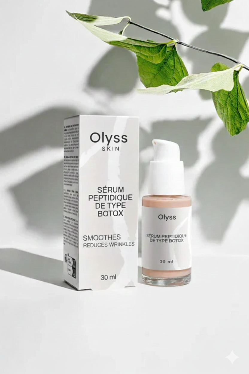 Botox-type peptide serum